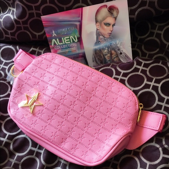 Jeffree Star Bags Jeffree Star Pink Crossbody Bag Nwt Poshmark